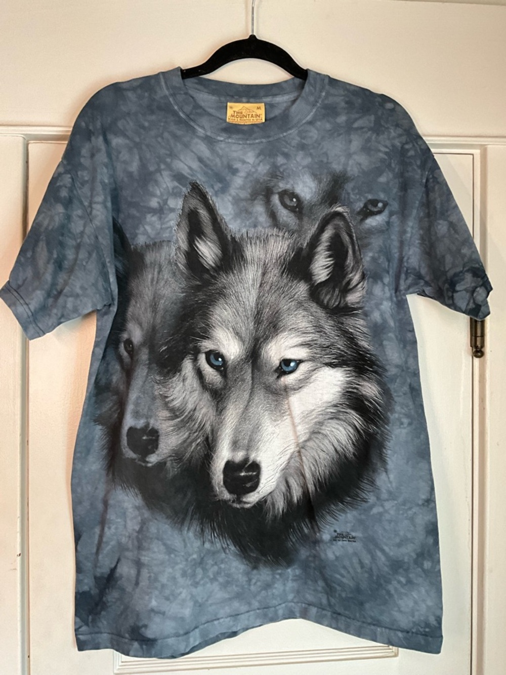 Vintage 2002 The Mountain Wolf Tie Dye Tee